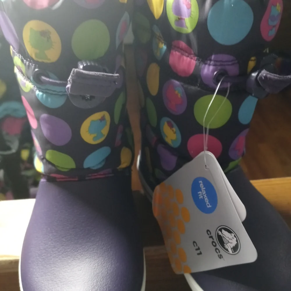 Hello kitty kids croc winter boot - Picture 4 of 5